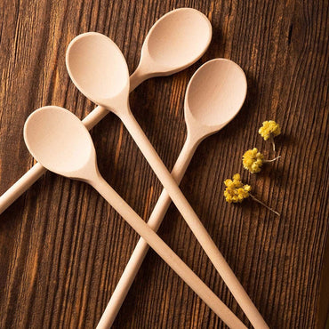 Beechwood Cooking Spoons Set – 10 Inch