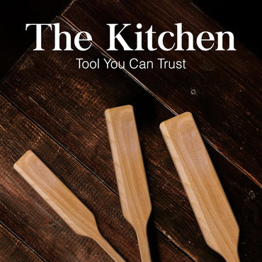 Beechwood Cooking Paddle – Stirring Spatula