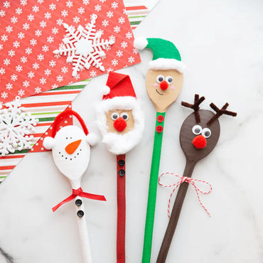 Mr. Woodware - Wooden Kitchen Spoons 10 Inch – Set of 12