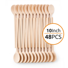 Load image into Gallery viewer, Mr. Woodware - Craft Wooden Spoons Bulk – 10 Inch – Set of 48
