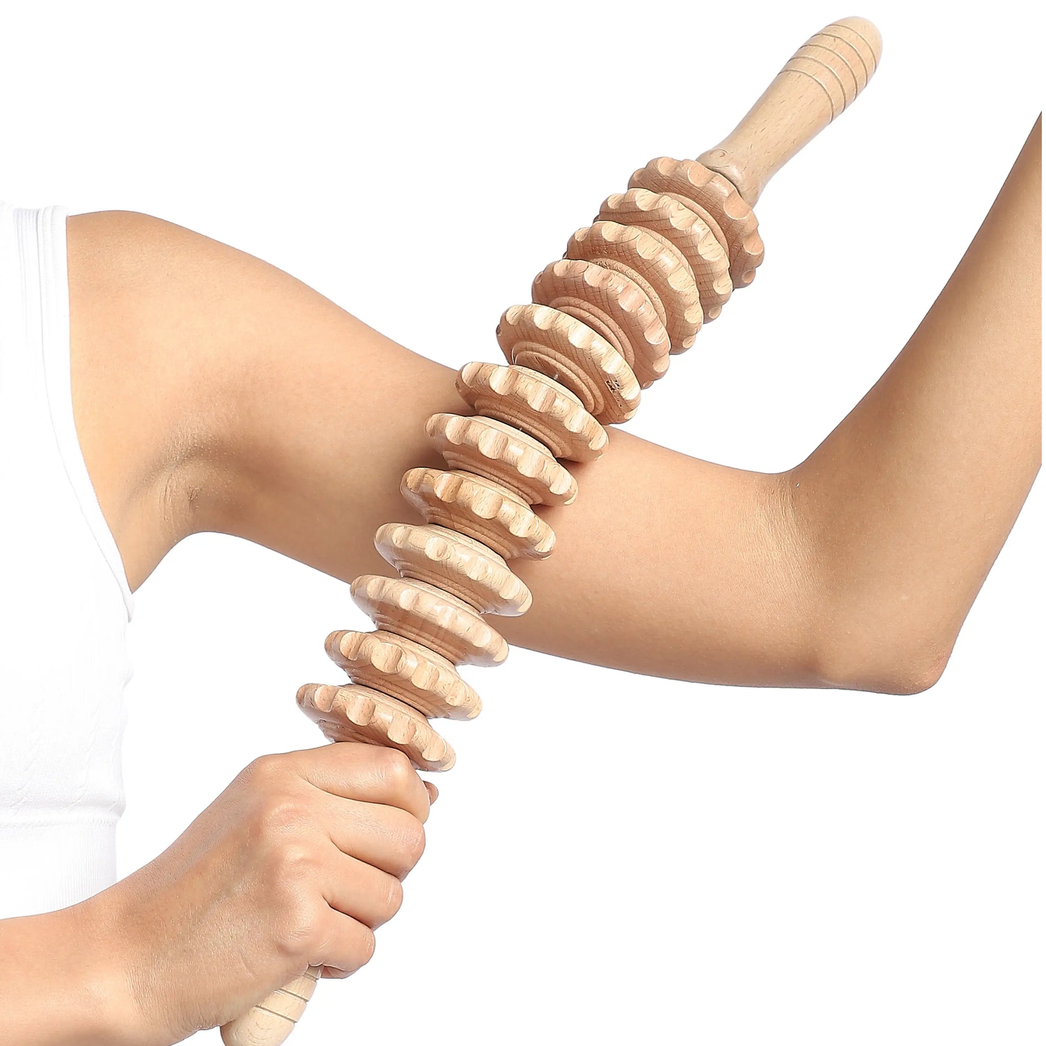 Beechwood Curved Roller Massager – 15.6 Inch