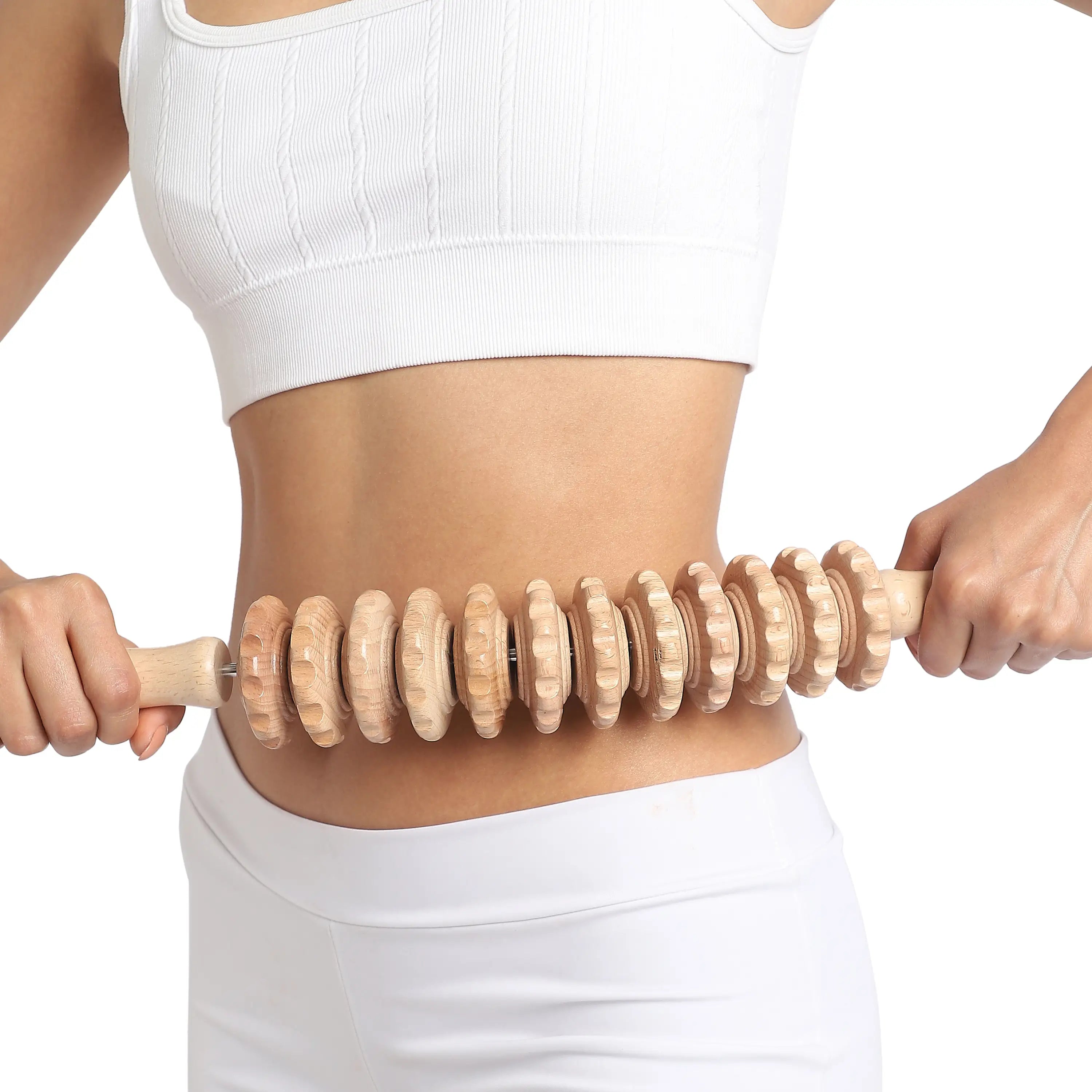 Beechwood Curved Roller Massager – 15.6 Inch
