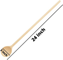Load image into Gallery viewer, Beechwood Cooking and Mixing Spoon Utensil –   24 Inch
