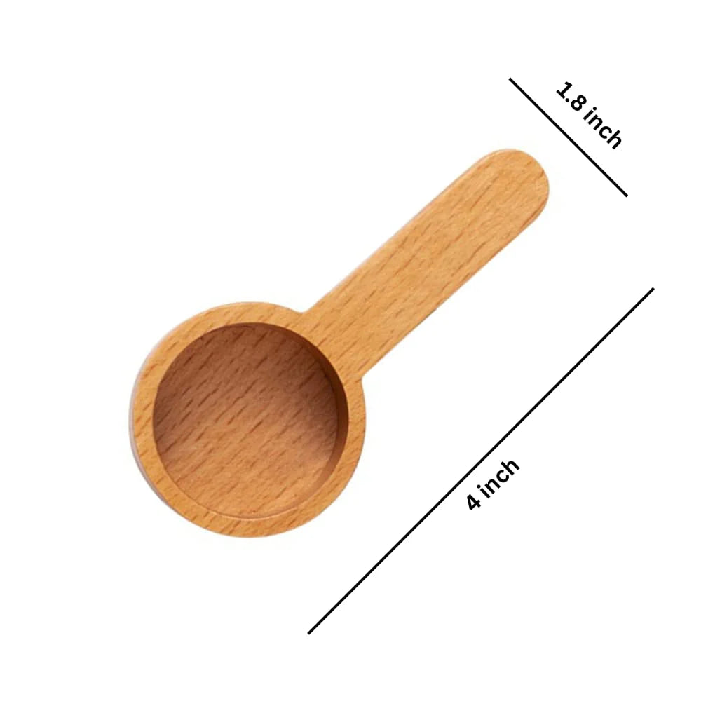 Beechwood Mini Measuring Scoop Set – 4 Inch – 2pcs