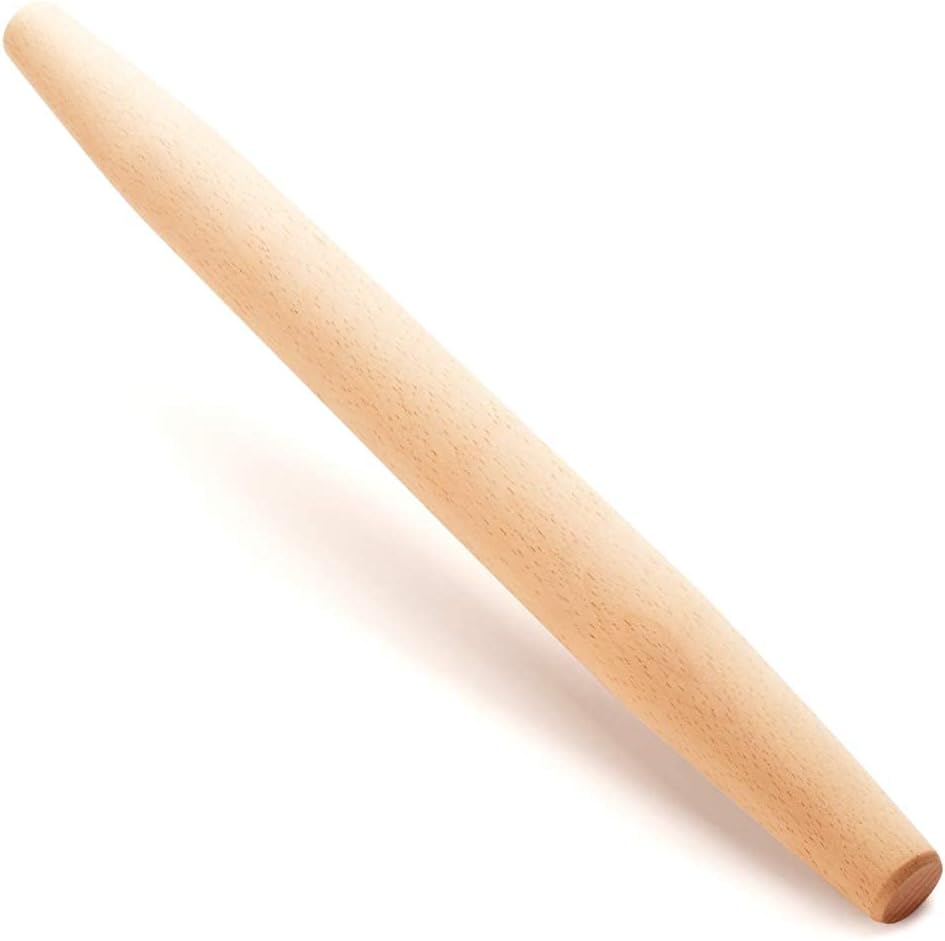 Beechwood French Rolling Pin – 18 Inch