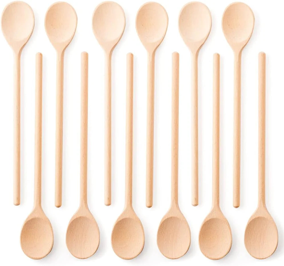 Beechwood Cooking Spoons Set – 10 Inch
