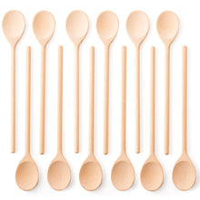 Load image into Gallery viewer, Beechwood Cooking Spoons Set – 12 Inch (change inventory location before activating)
