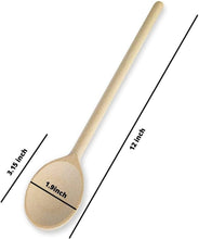 Load image into Gallery viewer, Beechwood Cooking Spoons Set – 12 Inch (change inventory location before activating)
