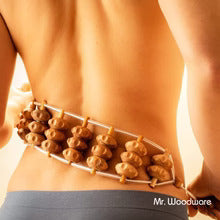 Beechwood Rope Roller Back Massager – 47.2 Inch