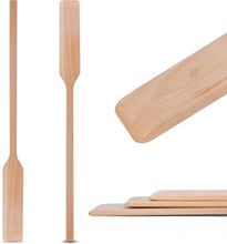 Load image into Gallery viewer, Beechwood Cooking Paddle – Stirring Spatula (change inventory location before activating)
