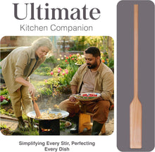 Load image into Gallery viewer, Beechwood Cooking Paddle – Stirring Spatula (change inventory location before activating)
