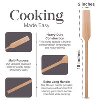Beechwood Cooking Paddle – Stirring Spatula