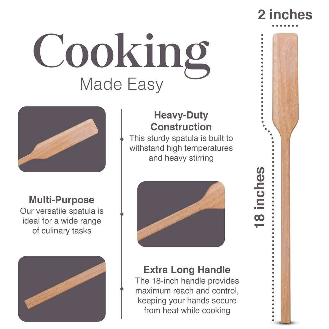 Beechwood Cooking Paddle – Stirring Spatula (change inventory location before activating)