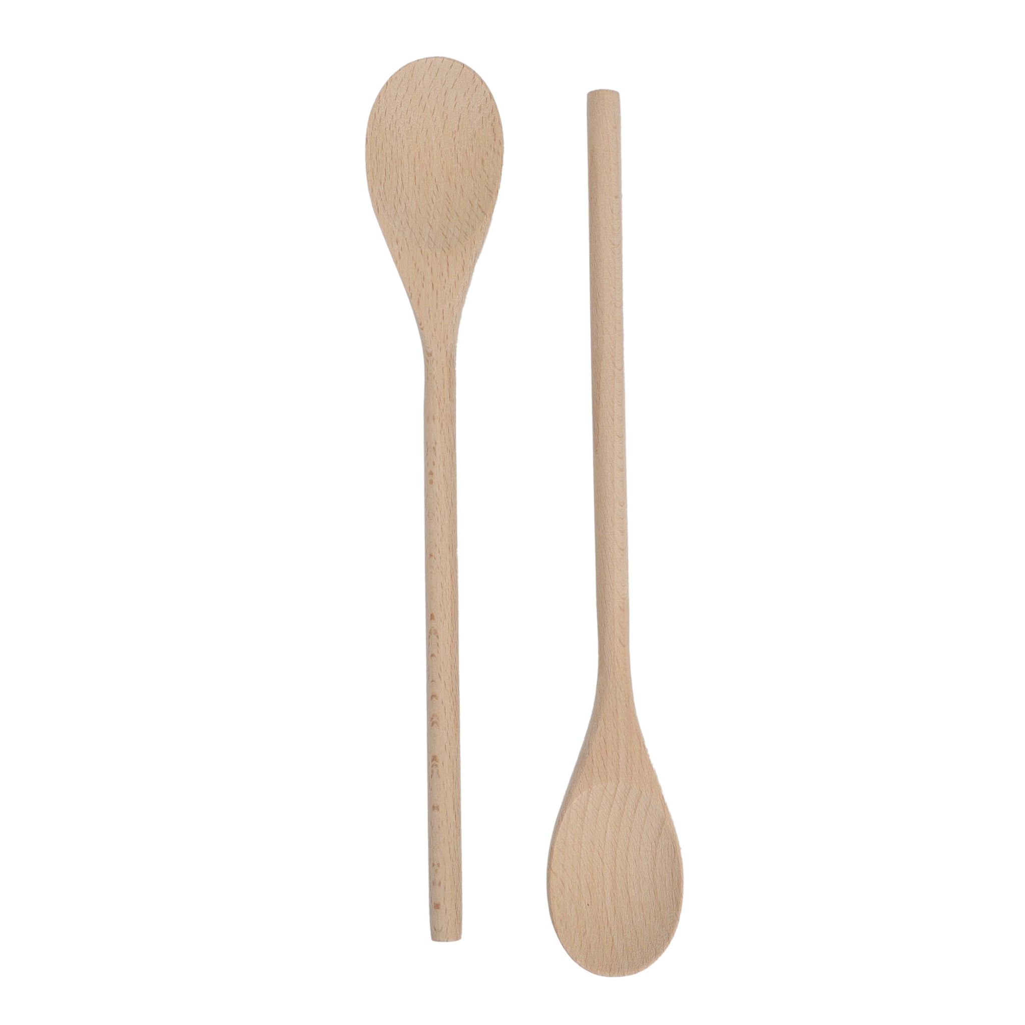Mr. Woodware - Small Wooden Spoons Bulk – 10 Inch – Set of 24