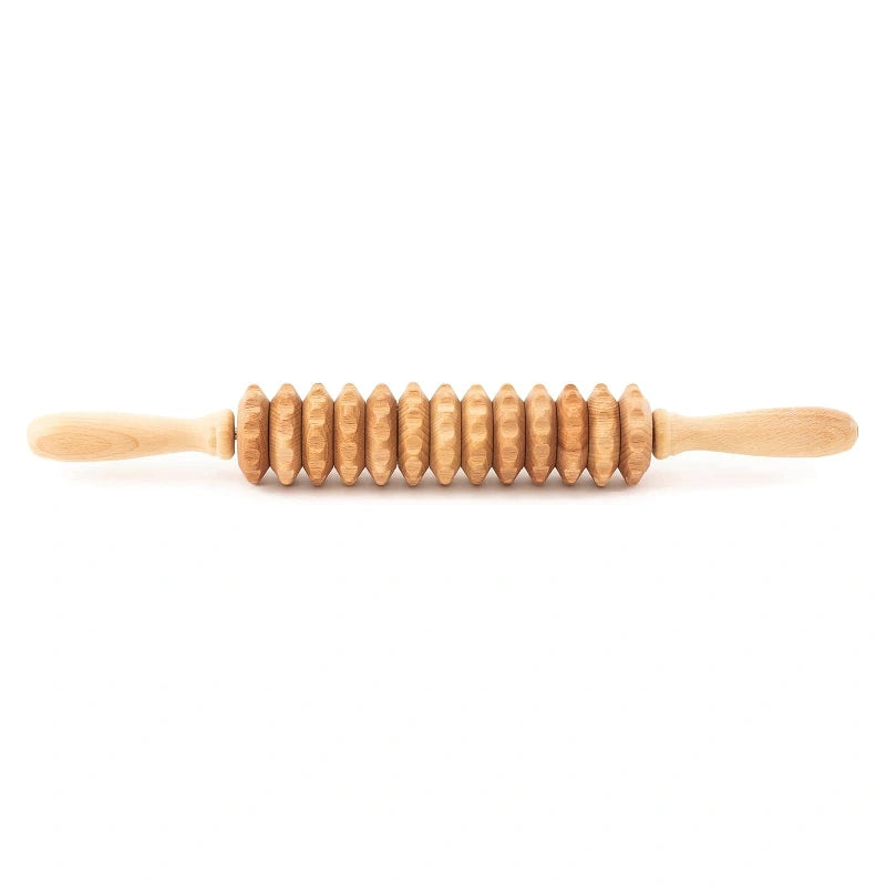 Beechwood Straight Massage Roller – 15.6 Inch