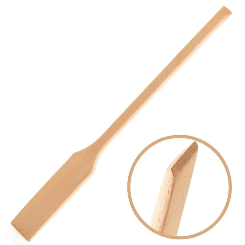 Mr. Woodware - Wooden Stirring Paddle Spatula For Cooking & Mixing in Big Stock