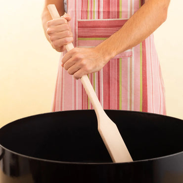 Mr. Woodware - Wooden Stirring Paddle Spatula For Cooking & Mixing in Big Stock