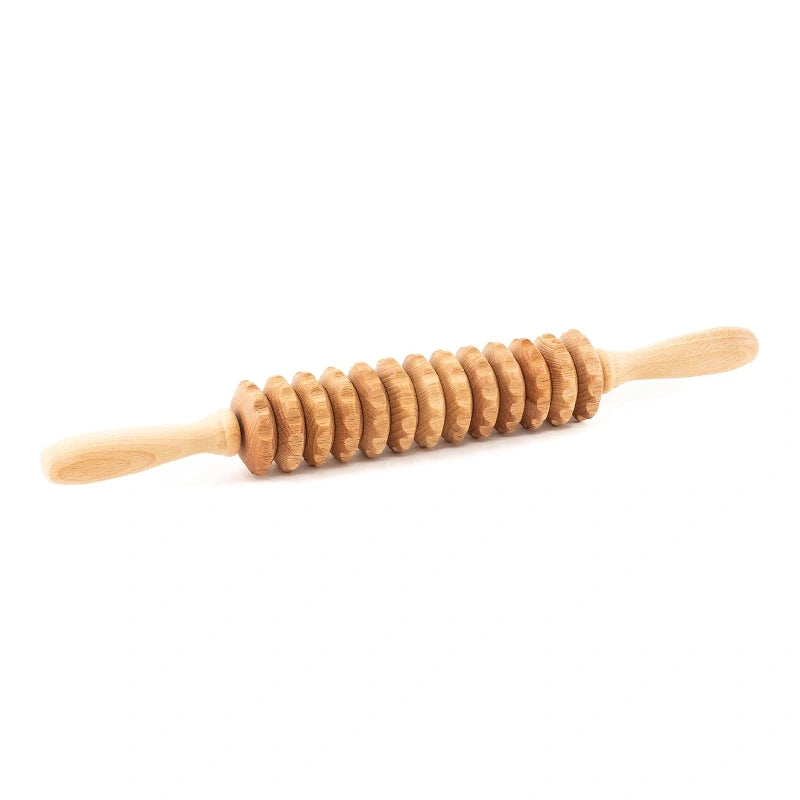 Beechwood Straight Massage Roller – 15.6 Inch