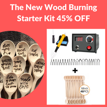Load image into Gallery viewer, Wood burning Starter Kit
