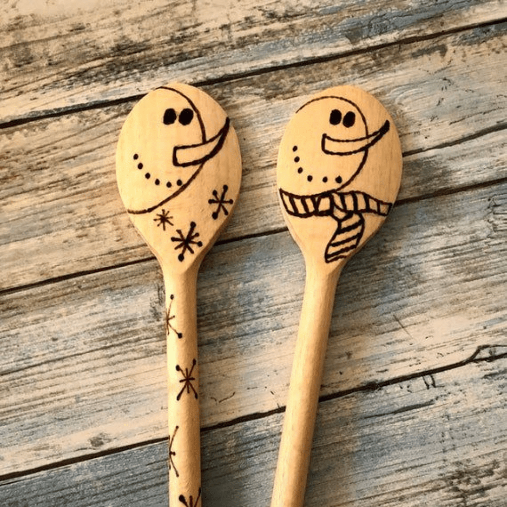Mr. Woodware - Craft Wooden Spoons Bulk – 12 Inch – Set of 24