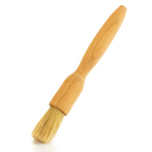 Load image into Gallery viewer, Mr. Woodware - Professional Wooden Natural Bristles Pastry/Basting Round Brush with Finest Beechwood Wood Handle
