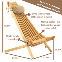 Load image into Gallery viewer, Mr. Woodware - Modern Patio Tamarack Chair
